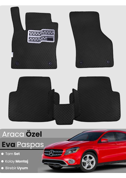 Mercedes Benz Gla (2014-2020) Uyumlu Eva Paspas Tam Set – Araca Özel Tasarım