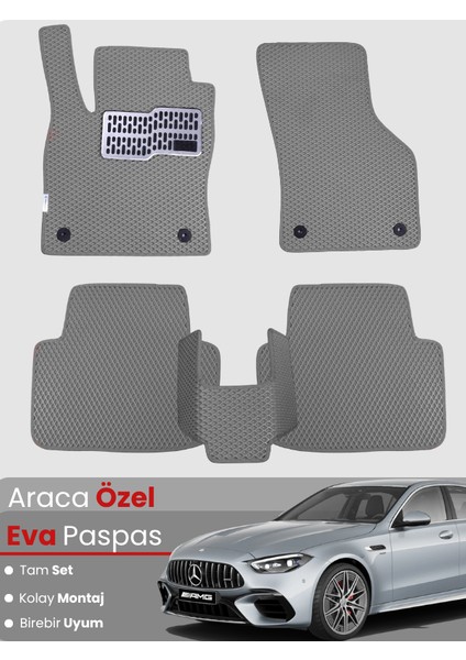 Mercedes Benz C Serisi W206 (2021-2025) Uyumlu Eva Paspas Tam Set – Araca Özel Tasarım