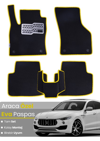 Maserati Levante (2017-2025) Uyumlu Eva Paspas Tam Set – Araca Özel Tasarım