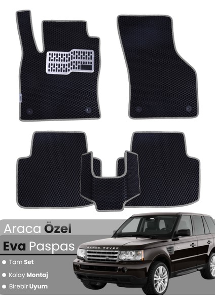 Land Rover Range Rover Sport (2005-2010) Uyumlu Eva Paspas Tam Set – Araca Özel Tasarım