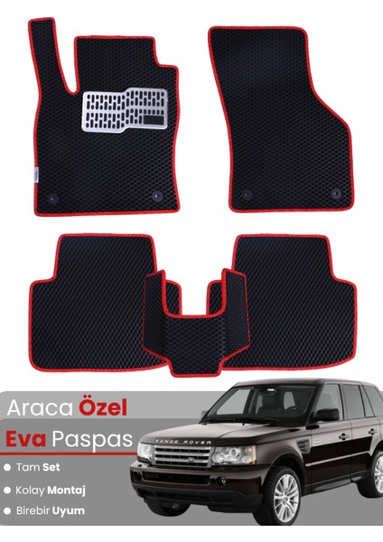 Land Rover Range Rover Sport (2005-2010) Uyumlu Eva Paspas Tam Set – Araca Özel Tasarım