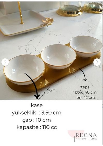 Fine Living Trio Bowl Set -4 Parça