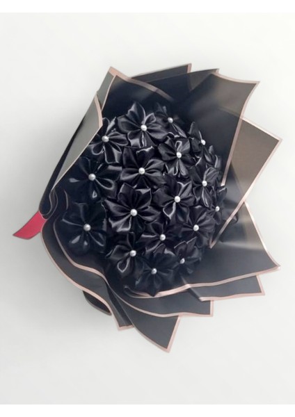 Saten Çiçek Buketi