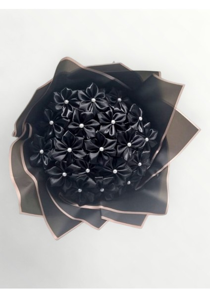 Saten Çiçek Buketi modelleri