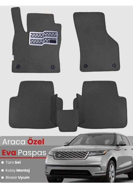 Land Rover Range Rover Velar (2018-2025) Uyumlu Eva Paspas Tam Set – Araca Özel Tasarım