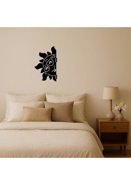 Mutlu Güneş Dekoratif Mdf Tablo - BRF15657-2938