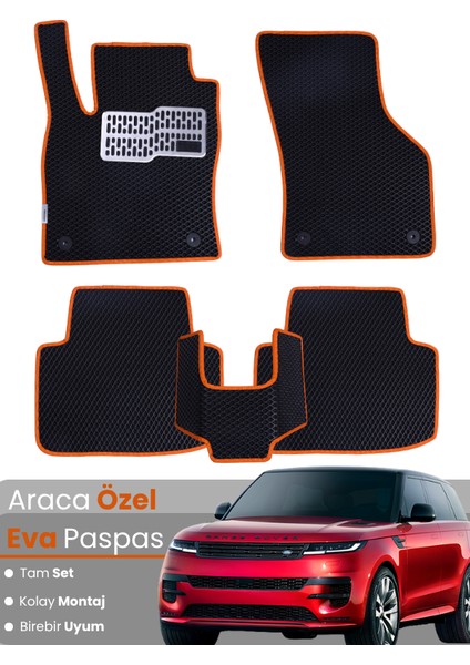 Land Rover Range Rover Sport (2022-2025) Uyumlu Eva Paspas Tam Set – Araca Özel Tasarım