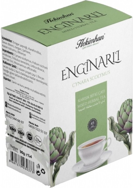 Enginarlı Karışık Çay 45 Li Süzen Poşet