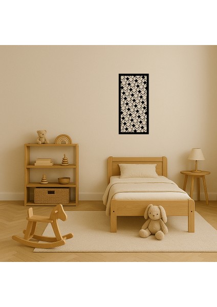 Geometrik ve Çiçek Desenli Duvar Paneli - BRF18463-8653 modelleri