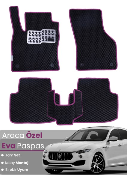 Maserati Levante (2017-2025) Uyumlu Eva Paspas Tam Set – Araca Özel Tasarım