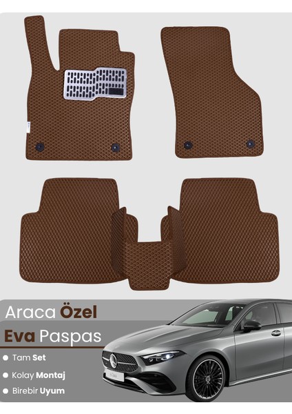 Mercedes Benz A Serisi W177 Hatchback (2018-2025) Uyumlu Eva Paspas Tam Set – Araca Özel Tasarım