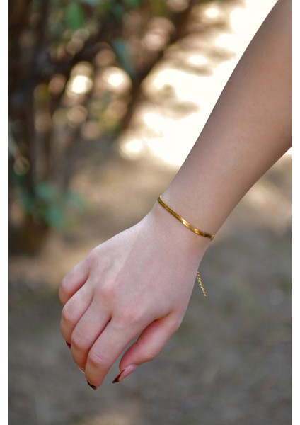 Italyan Ezme Model Unisex Çelik Zincir Bileklik 3 mm fiyatları