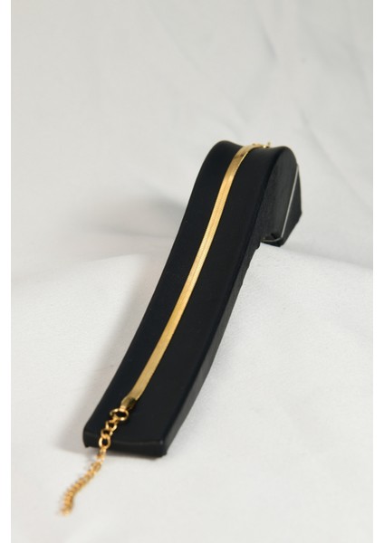 Italyan Ezme Model Unisex Çelik Zincir Bileklik 3 mm indirimleri