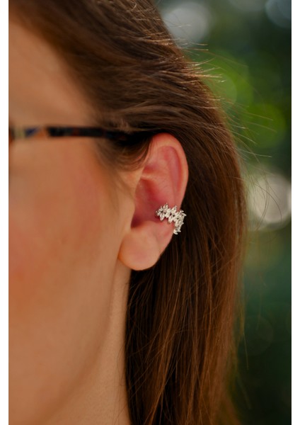 6 Sıralı Üzeri Taşlı Ucu Sallantılı Earcuff indirimleri