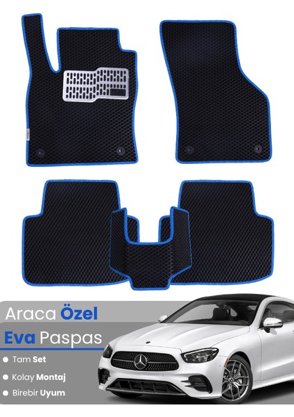 Mercedes Benz E Coupe A238 (2017-2023) Uyumlu Eva Paspas Tam Set – Araca Özel Tasarım