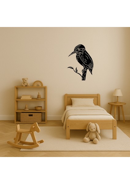 Renkli Yalıçapkını Mdf Dekoratif Tablo - BRF13763-6820 modelleri