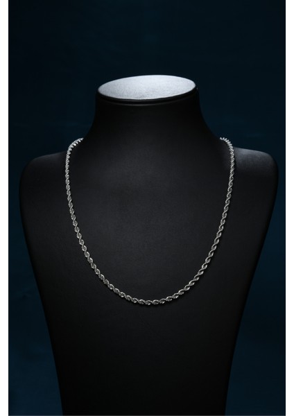Burgu Model Unisex Çelik Zincir Kolye 3 mm fırsatları