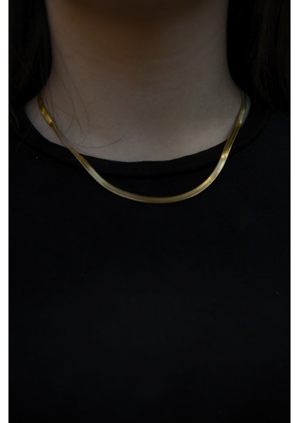 Italyan Ezme Model Unisex Çelik Zincir Kolye 4 mm fiyatları