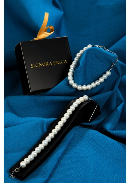 Inci Taşlı Unisex Bileklik 8mm indirimleri