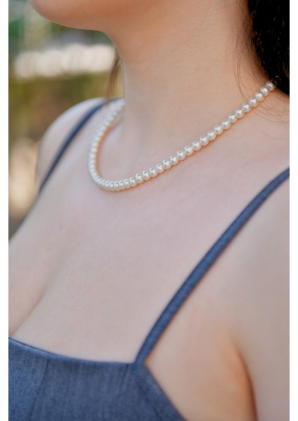 Inci Taşlı Unisex Kolye 6mm indirimleri