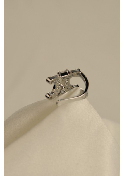 Baget Taşlı Hilal Model/at Nalı Earcuff fiyatları