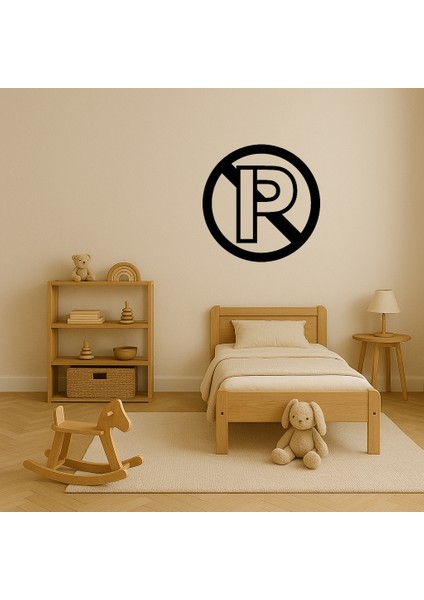 No Parking Sembolü Dekoratif Iç Mekân Tabelası - BRF17734-9910 modelleri