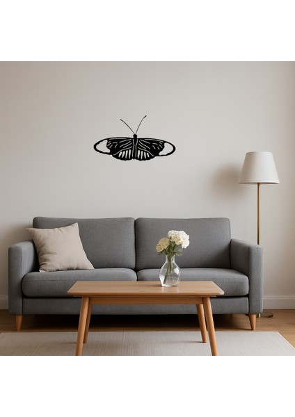 Şık Mdf Kelebek Duvar Dekoru - BRF13511-8032 fırsatları