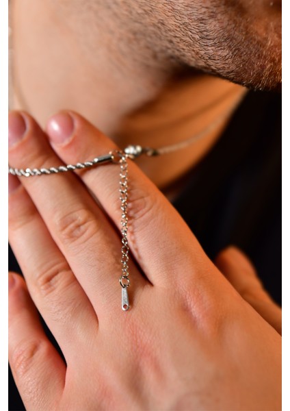 Burgu Model Unisex Çelik Zincir Kolye 2 mm fiyatları