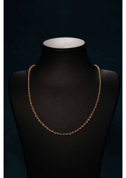 Burgu Model Unisex Çelik Zincir Kolye 2 mm fırsatları