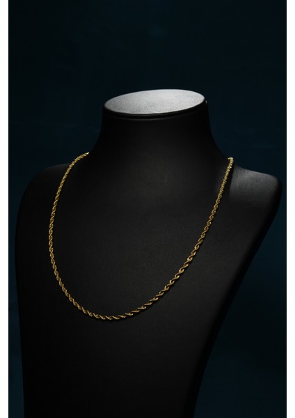 Burgu Model Unisex Çelik Zincir Kolye 2 mm indirimleri