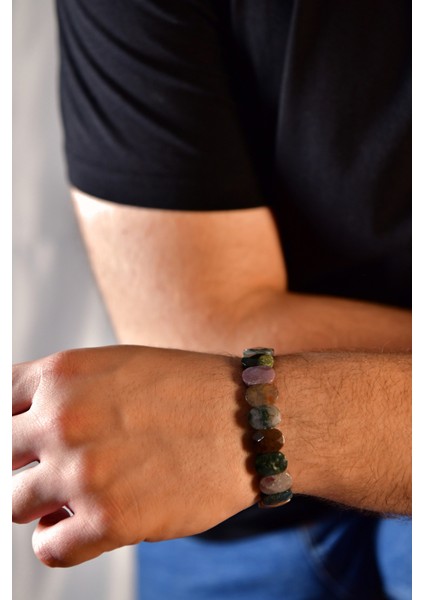 Hint Akik Özel Kesim Doğal Taş Unisex Bileklik fiyatları