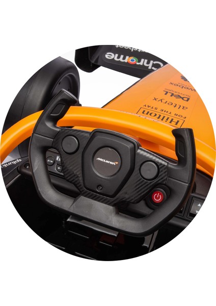 Mclaren Formula 1 Lisanslı Akülü Araba 12V