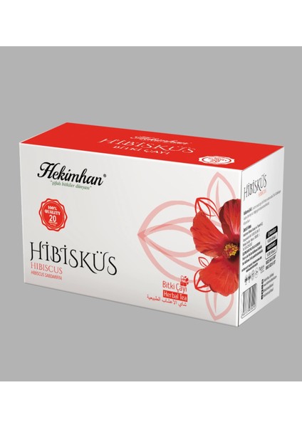 Hibiskus Çayı Doğal 20LI Süzen Poşet