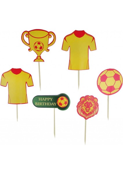 Pasta Süsü Futbol Topu Pk:6 KL:100 fiyatları