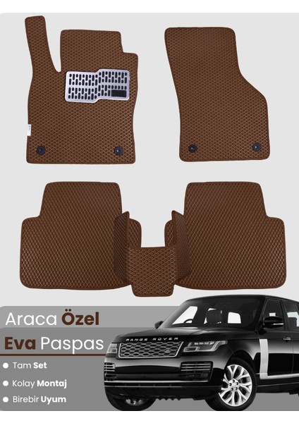 Landrover Rangerover Vouge AUTOBİOGRAPHY(2013-2021) Uyumlu Eva Paspas Tam Set – Araca Özel Tasarım