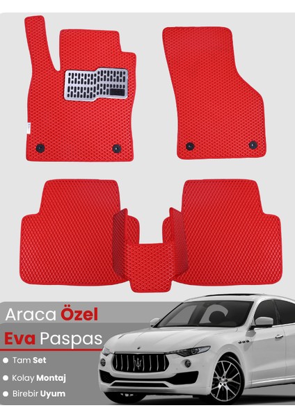 Maserati Levante (2017-2025) Uyumlu Eva Paspas Tam Set – Araca Özel Tasarım