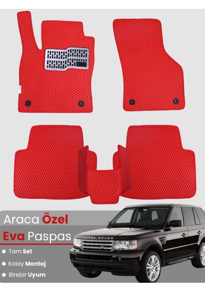 Land Rover Range Rover Sport (2005-2010) Uyumlu Eva Paspas Tam Set – Araca Özel Tasarım