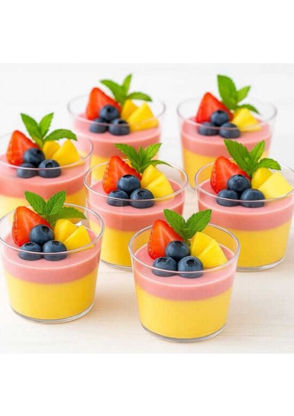 Kase Mika Yuvarlak Magnolia 250CC Kapaklı Şeffaf modelleri