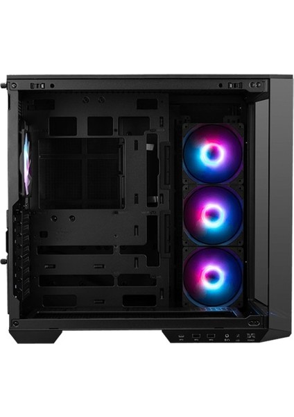 Hello Papana Msı Mag Pano 100R Pz Temperli Cam Argb Psu Yok 3X120MM 1X120MM Fan Gamıng Bilgisayar Kasası Siyah fiyatları