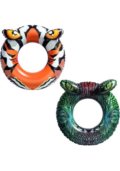 Gerçekçi Timsah & Kaplan Simit Bestway - 36122 (Lisinya)