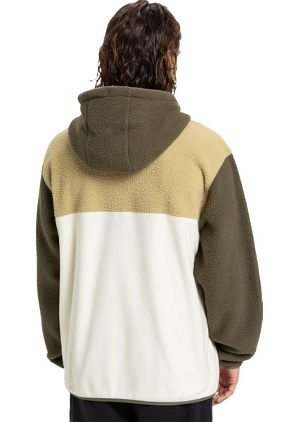 Ocean View Mix Up Hoody Erkek Yeşil Polar