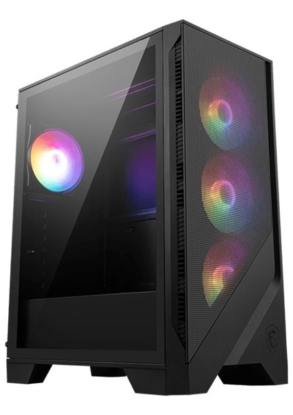 Hello Papana Msı Mag Forge 121A B75 Pcıe5 Temperli Cam 4 X120MM Auto Rgb Fan 750W Bronz Atx Gamıng Bilgisayar Kasa