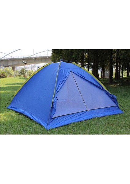 12 Kişilik Kamp Çadırı | Su Geçirmez, Dayanıklı, Pencereli & Kolay Kurulum (320×300×170 Cm)