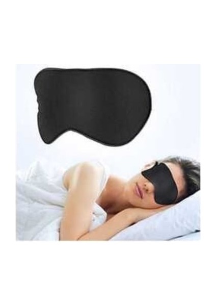 2 Adet Siyah Uyku Bandı Seti Işık Geçirmez Göz Maskesi Kadın Erkek Için Konforlu Uyku Gözlüğü modelleri