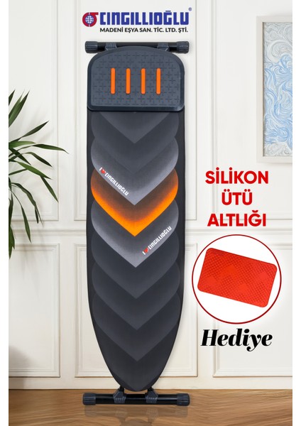 CM-850 Yeni Tasarım HAUSSTAR Kalp Desenli Ütü Masası (SİLİKON ÜTÜ ALTLIĞI HEDİYELİ)