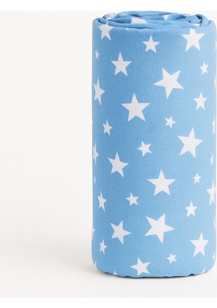 Desenli 120 x 200 cm Ara Ölçü Mavi Yıldız Lastikli Çarşaf ve Yastık Kılıfı modelleri