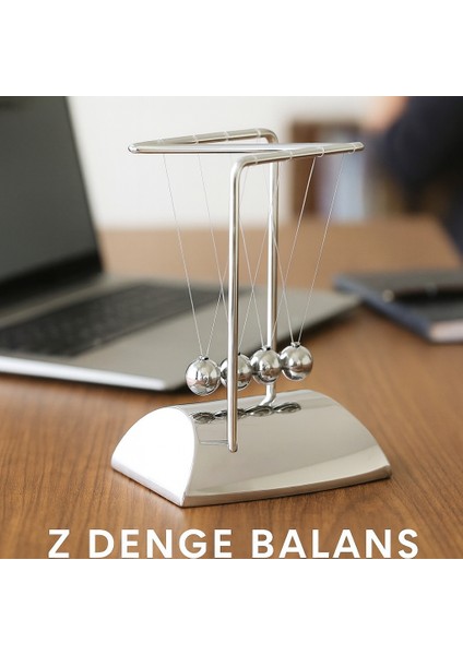Z Denge Balans Newton Beşiği – Metal Masaüstü Stres Azaltıcı Dekoratif Aksesuar fırsatları