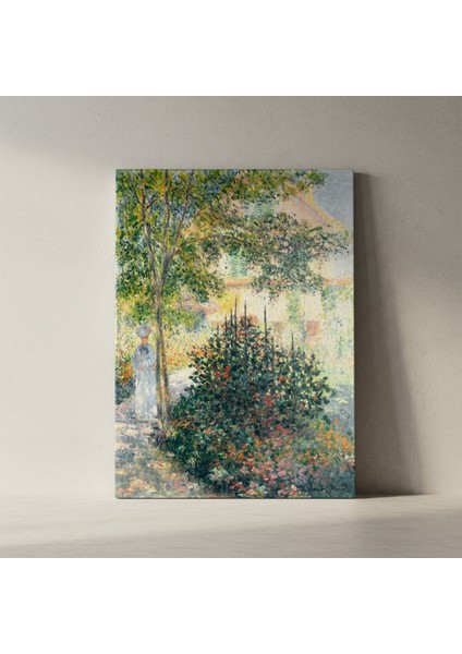 Bahçede Kadın Figürü Izlenimcilik Tablosu fiyatları