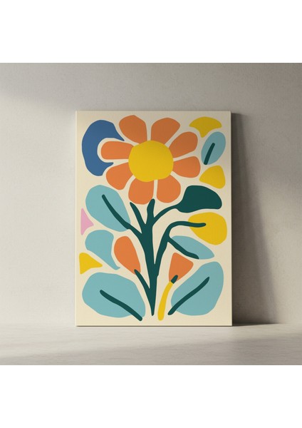 Modern Tarzı Soyut Çiçek Tablosu fiyatları