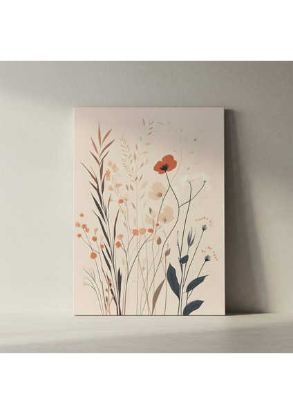 Minimalist Botanik Çiçek Aranjmanı Tablosu fiyatları